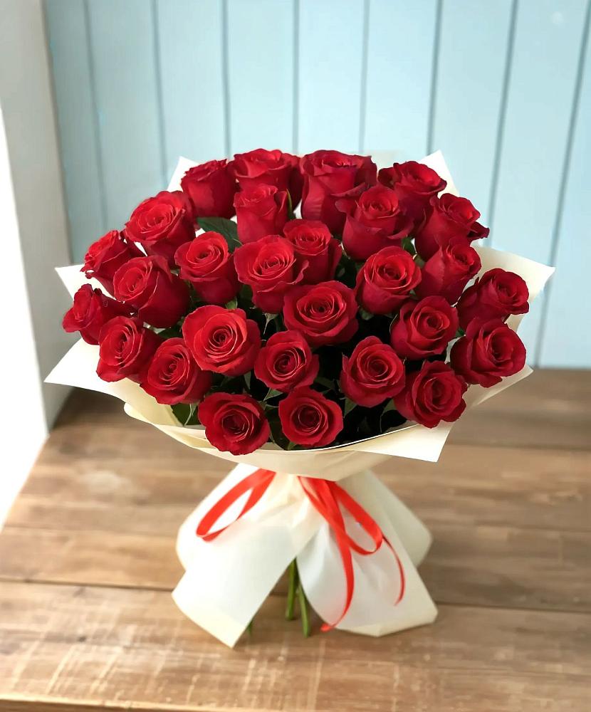 Букет 29 Красных роз в Емельяново