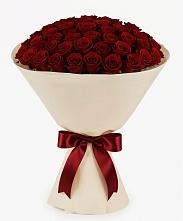 Букет 101 Бордовая роза Блэк Бакарра в Емельяново