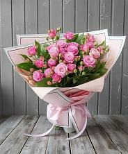 Букет Розовый кустик в Емельяново