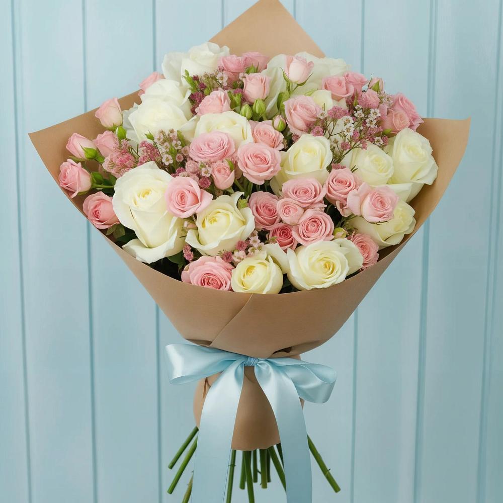 Букет цветов из: Розы в Емельяново