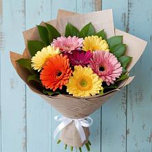 Букет цветов из:  Герберы в Емельяново