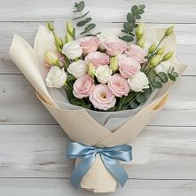 Букет цветов из:  Лизиантусы в Емельяново