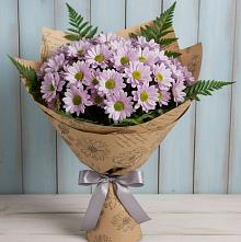 Букет цветов из:  Хризантемы #REPLACE_PRED# Емельяново