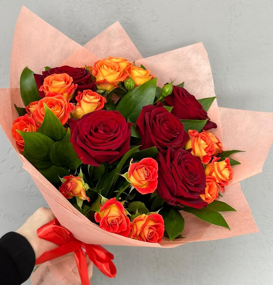 Букет Любовь и восторг в Емельяново