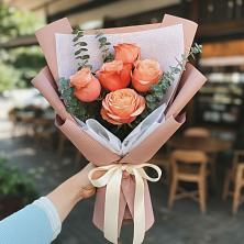 Букет цветов из:  Розы в Емельяново