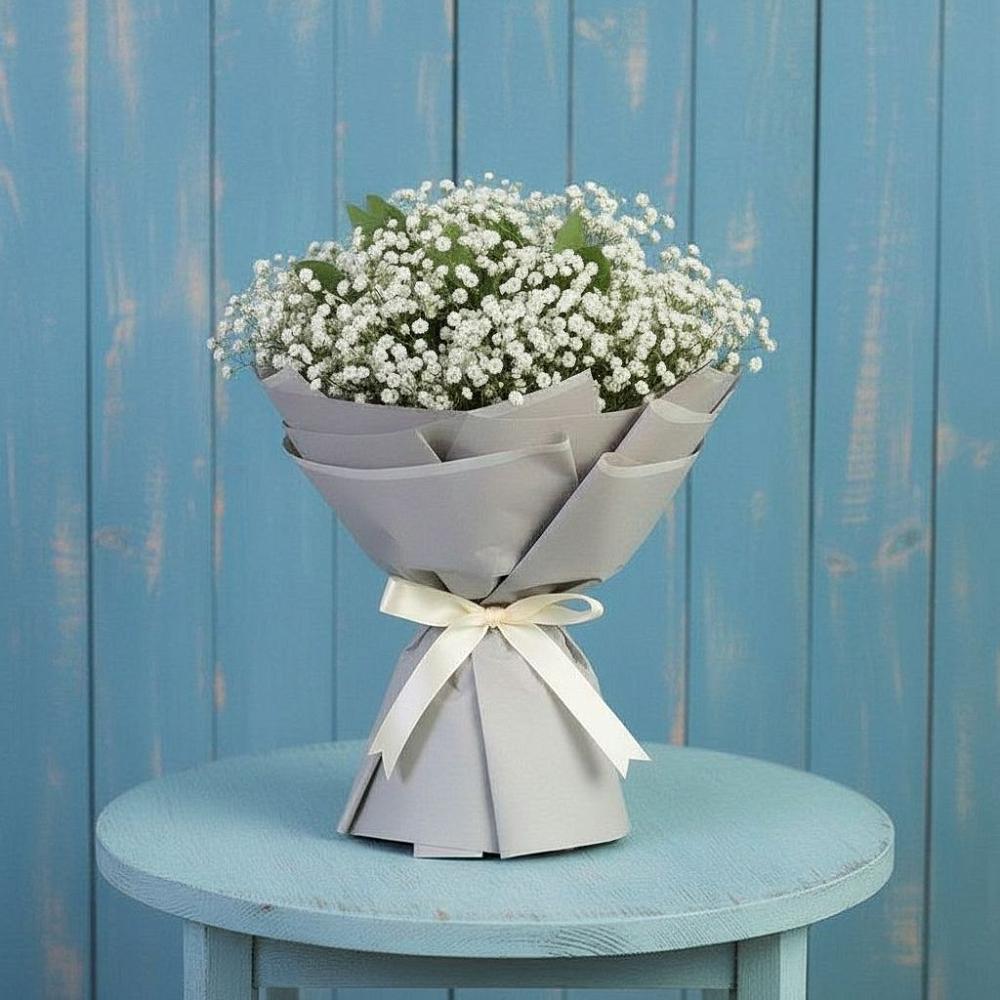 Букет цветов из: Гипсофила в Емельяново