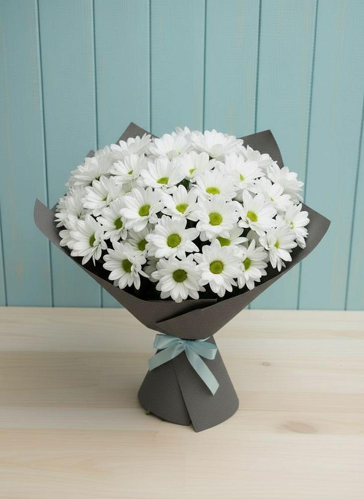 Букет цветов из: Хризантемы в Емельяново