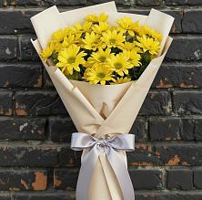 Букет цветов из:  Хризантемы в Емельяново