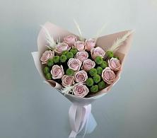 Букет цветов из:  Розы и Хризантемы в Емельяново