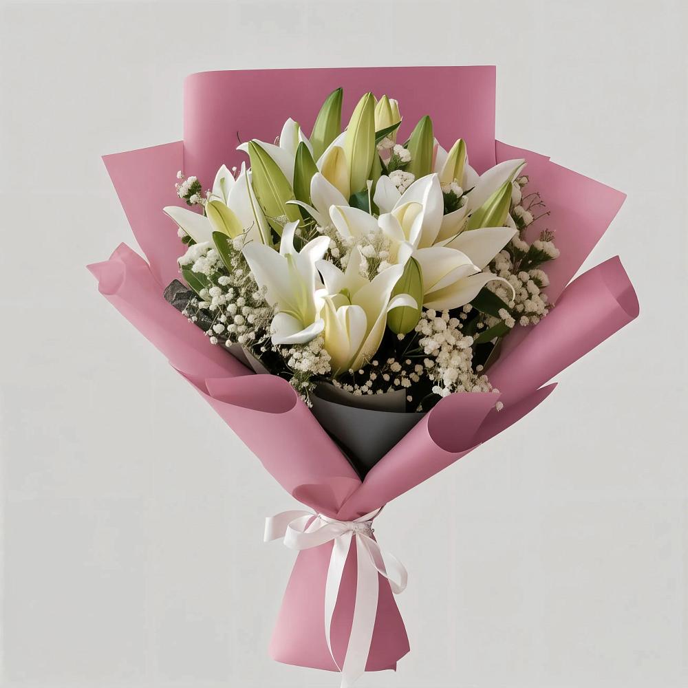 Букет цветов из: Лилии в Емельяново