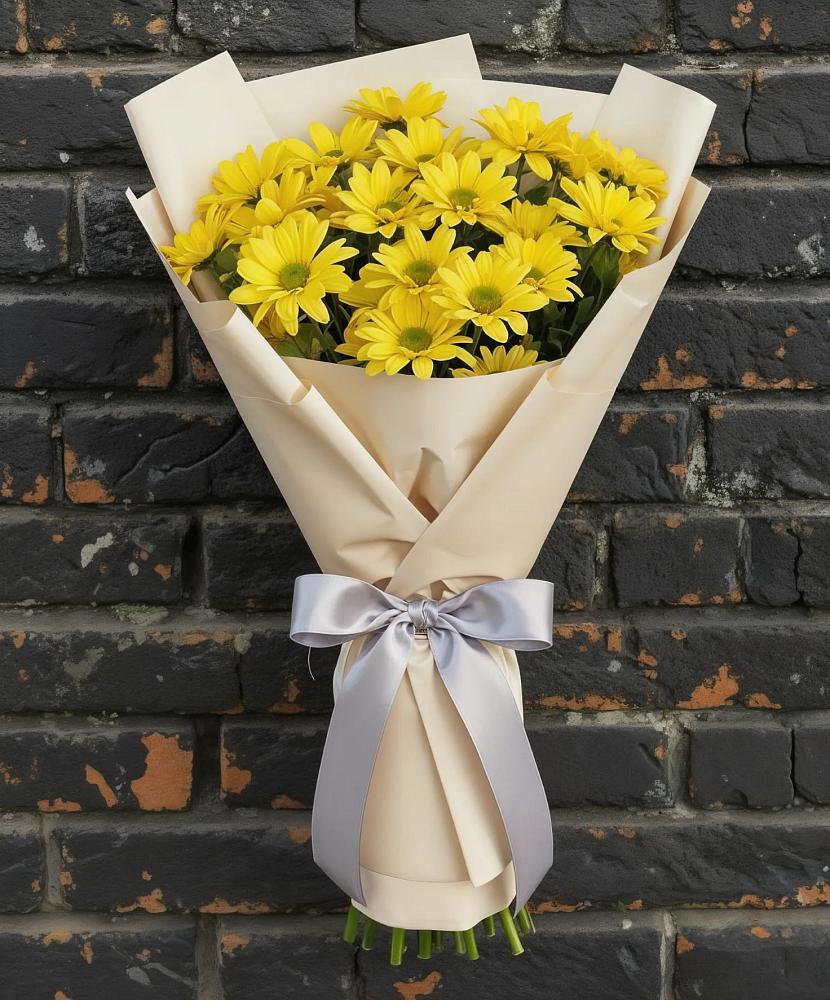 Букет цветов из: Хризантемы в Емельяново