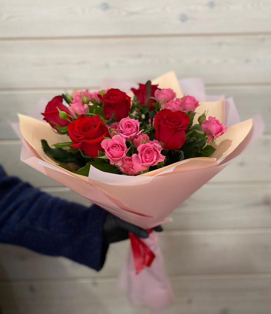 Букет цветов из: Розы в Емельяново