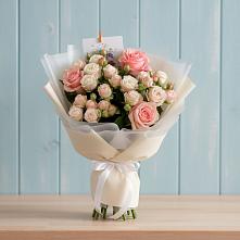 Букет цветов из:  Розы в Емельяново